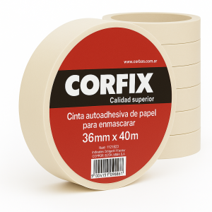 CORFIX CINTA DE PAPEL 36mm x 40m